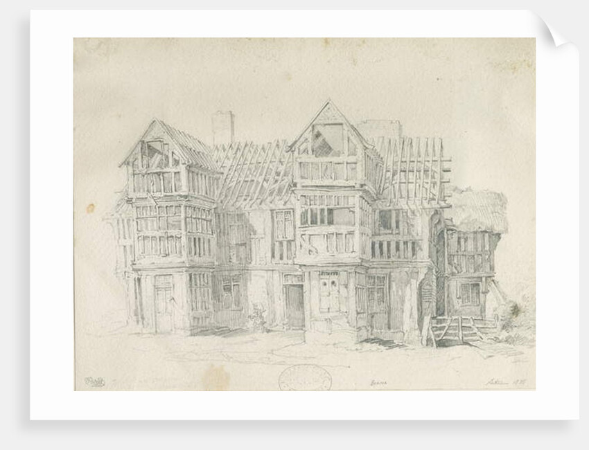 Eccleshall - Biana Hall by Thomas Peploe Wood