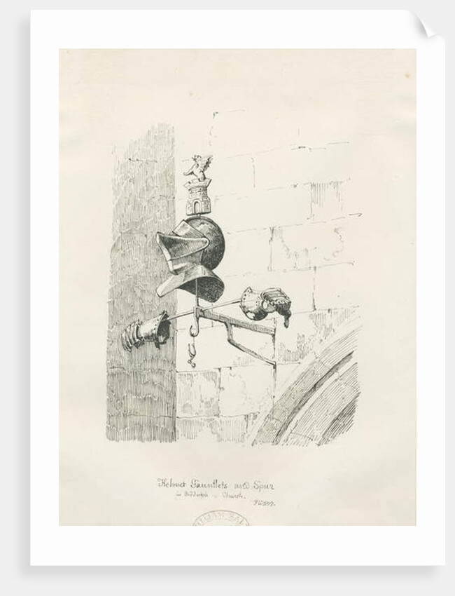 Tomb in Biddulph Church - William Bowyer by Thomas Peploe Wood