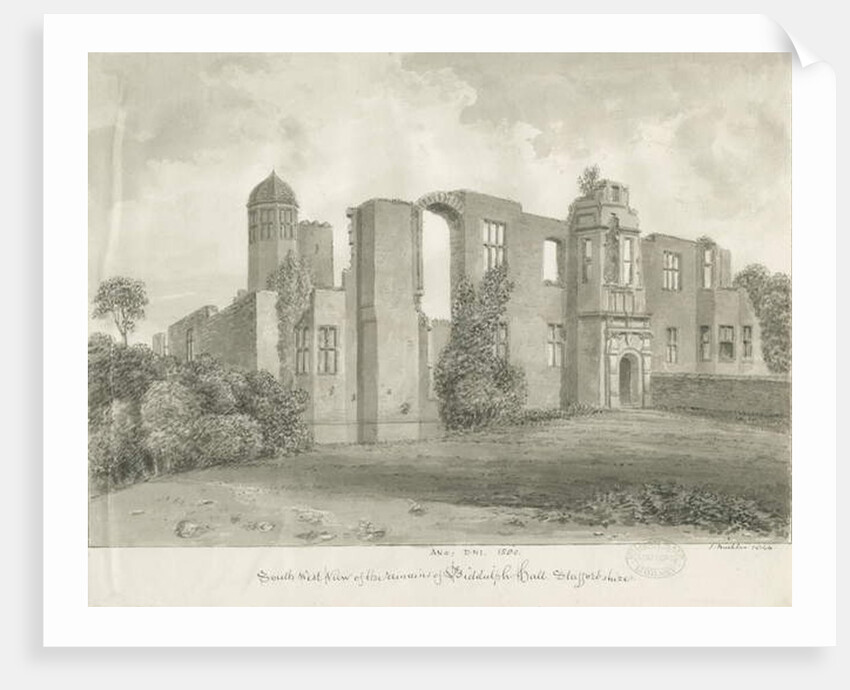 Biddulph Hall by John Buckler