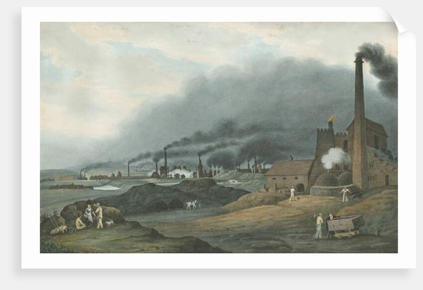 Bilston - Bradley Iron Works by Robert Noyes