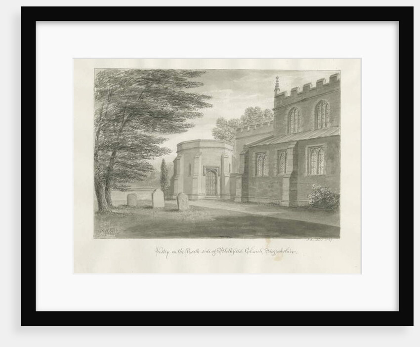 Blithfield Church by John Buckler