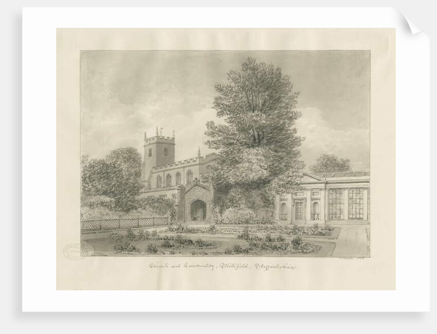 Blithfield Church by John Buckler