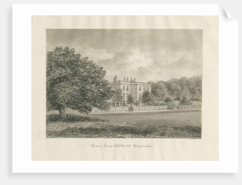 Blithfield - Rectory by John Buckler