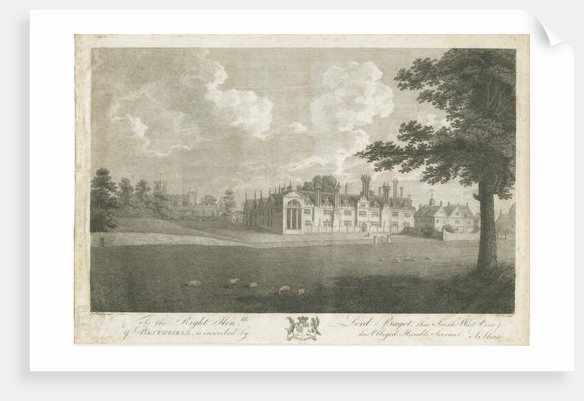 Blithfield Hall by Stebbing Shaw