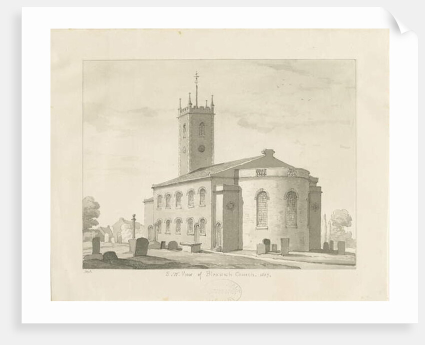 Bloxwich Church by Thomas Peploe Wood