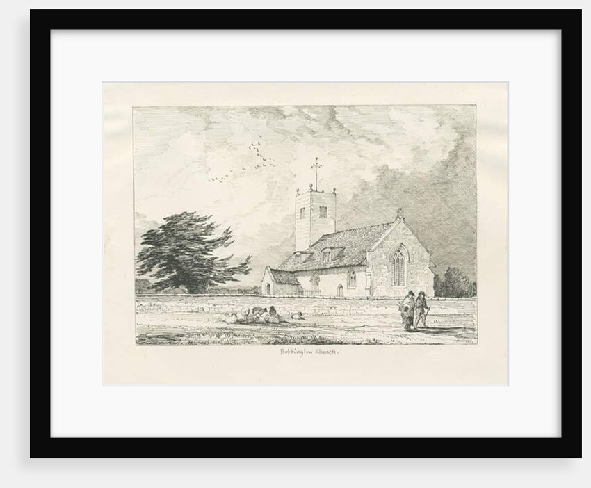 Bobbington Church by Thomas Peploe Wood