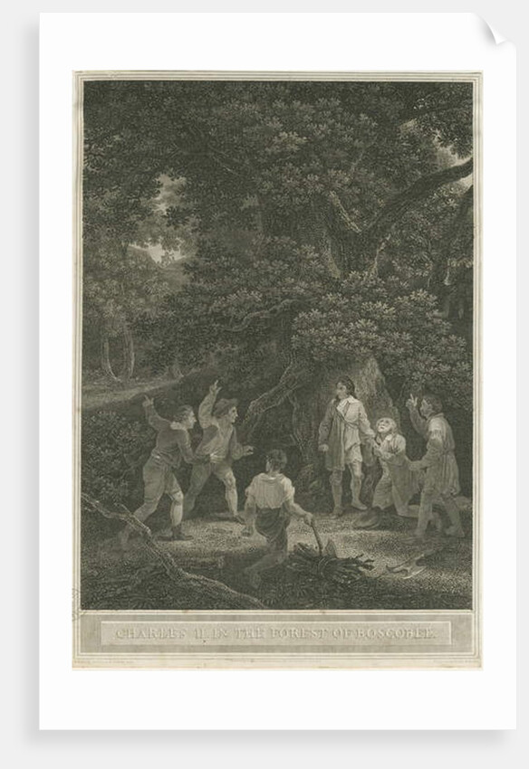 Boscobel - The Royal Oak by Joseph & Smirke Robert (1752-1845) (after) Farrington