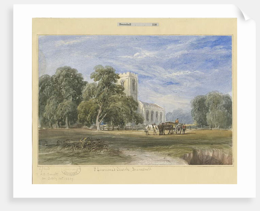 Bramshall Church by Lewis John Wood