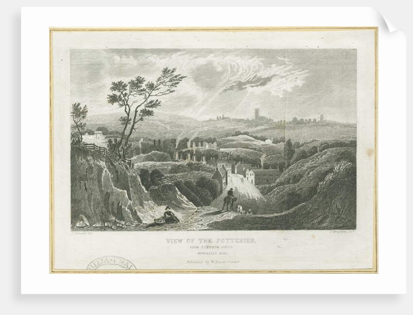 Burslem - View of the Potteries by Frederick Calvert