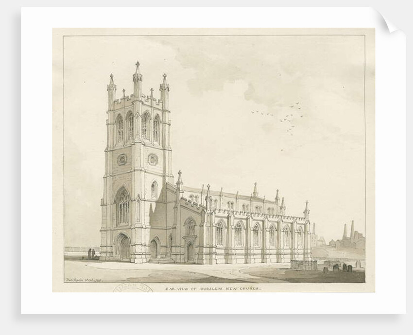 Burslem - St. Paul's Church by Thomas Peploe Wood