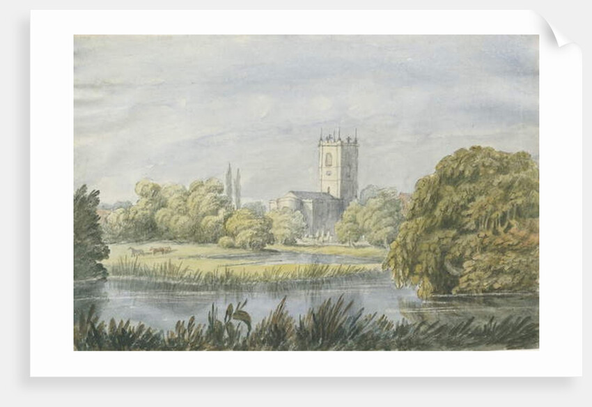 Burton-upon-Trent - 'Old' Church by School English