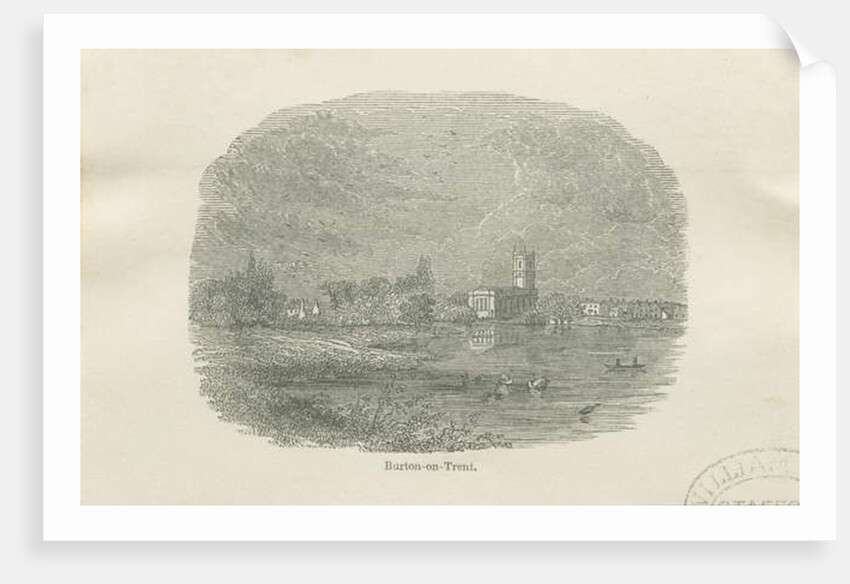 Burton-upon-Trent - Old Church by School English