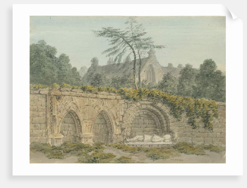 Burton-upon-Trent - Abbey by John Buckler