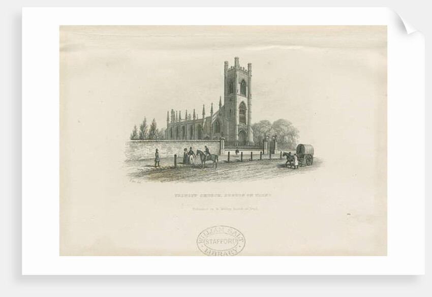 Burton-upon-Trent - Holy Trinity Church by School English