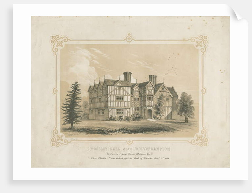 Bushbury - Moseley Old Hall by James Kellaway Colling