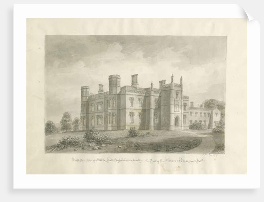 Butterton Hall by John Buckler