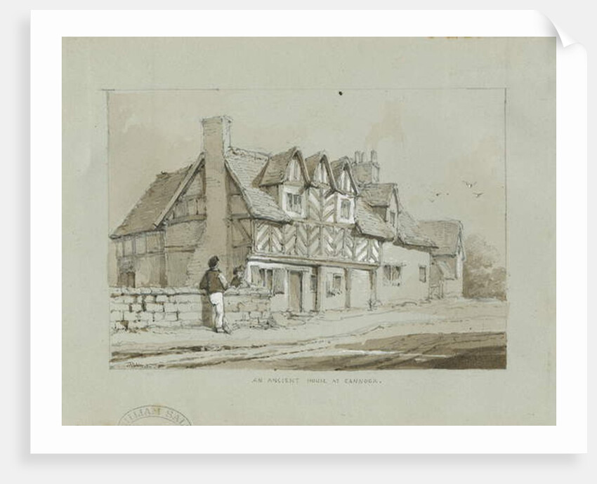 Cannock Town - 'Ancient House' by Thomas Peploe Wood