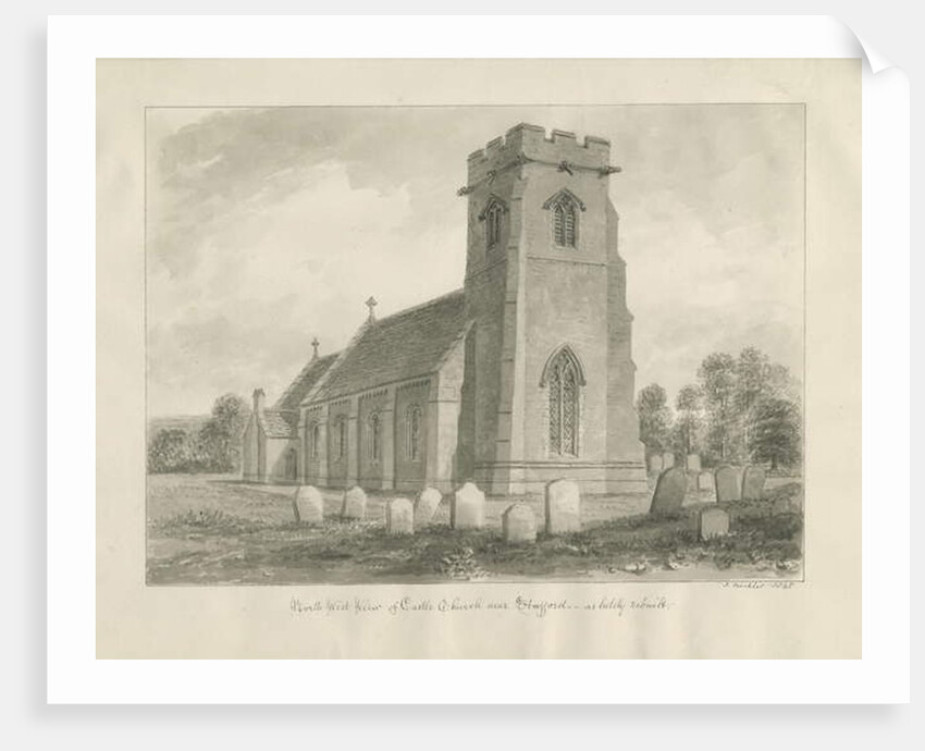 Castle Church - Church by John Buckler