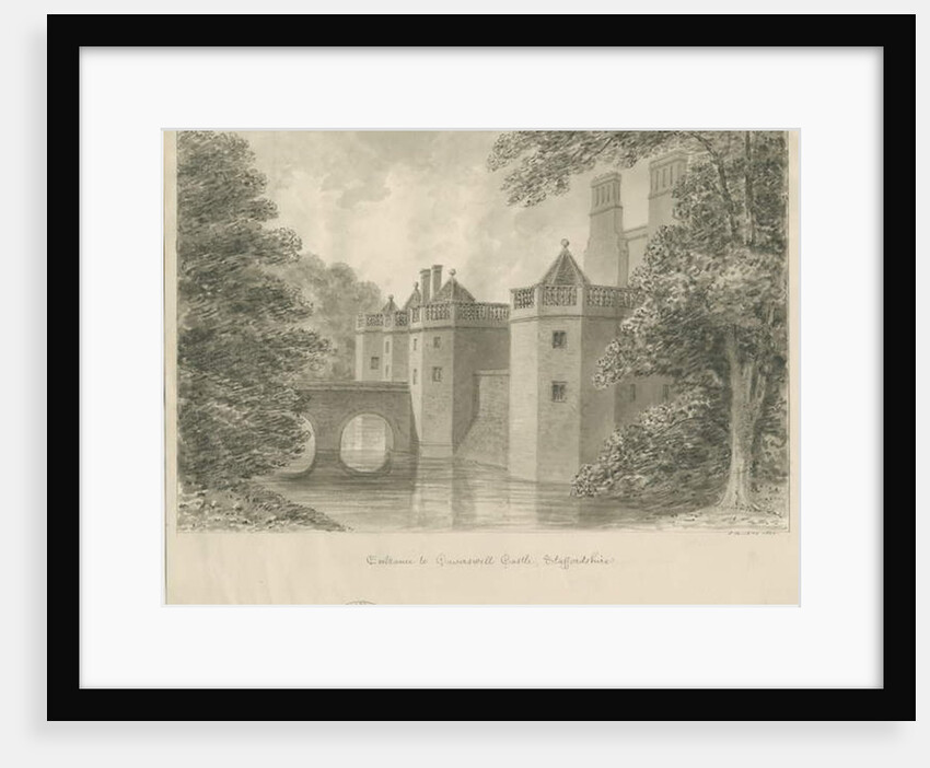 Caverswall Castle by John Buckler