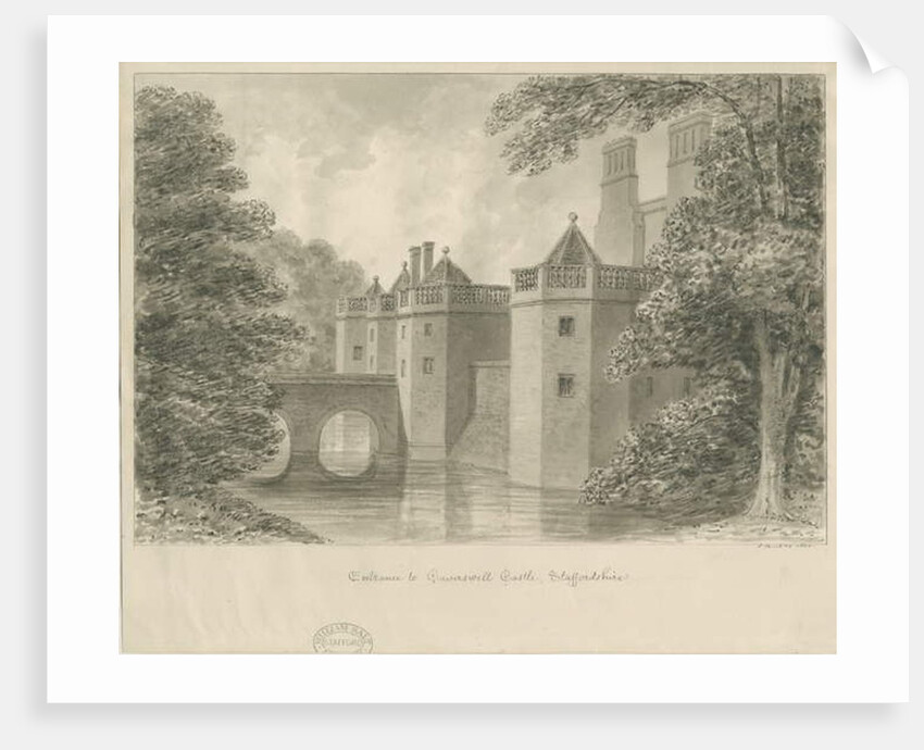 Caverswall Castle by John Buckler