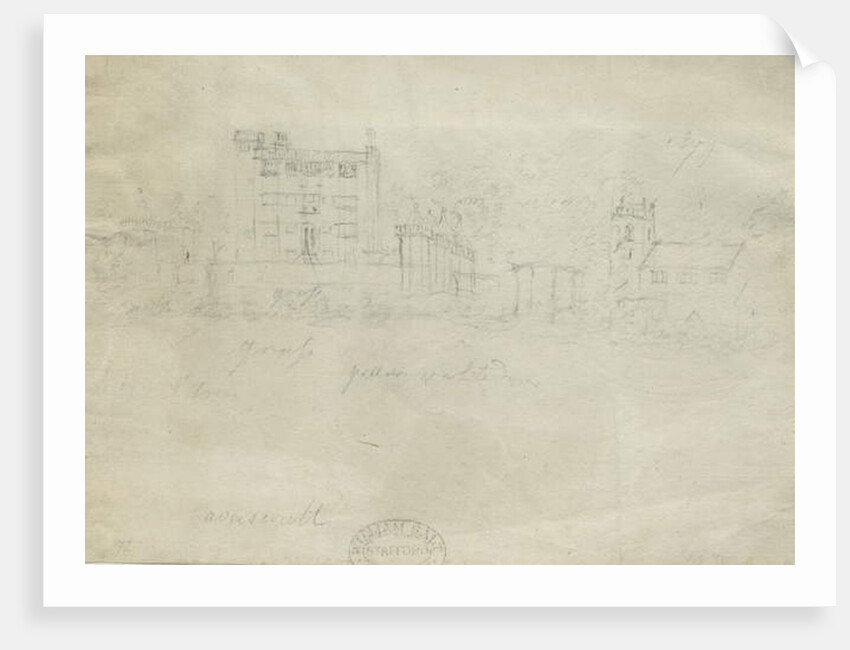 Caverswall Castle by Stebbing Shaw