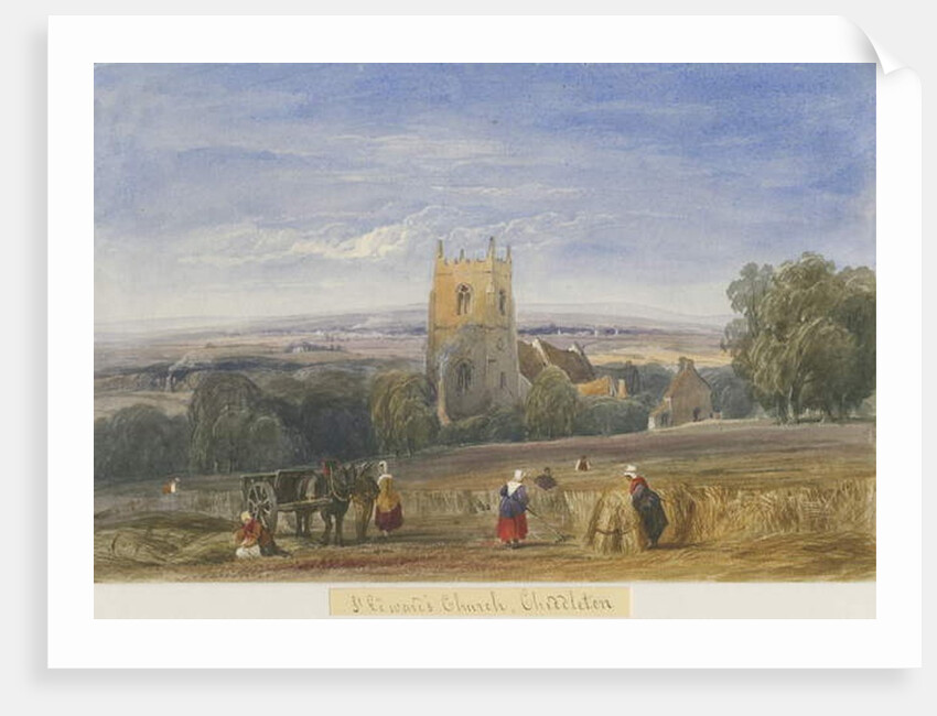 Cheddleton Church by Lewis John Wood
