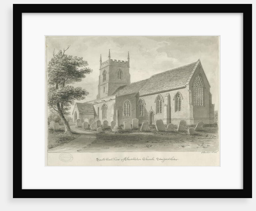 Cheddleton Church by John Buckler