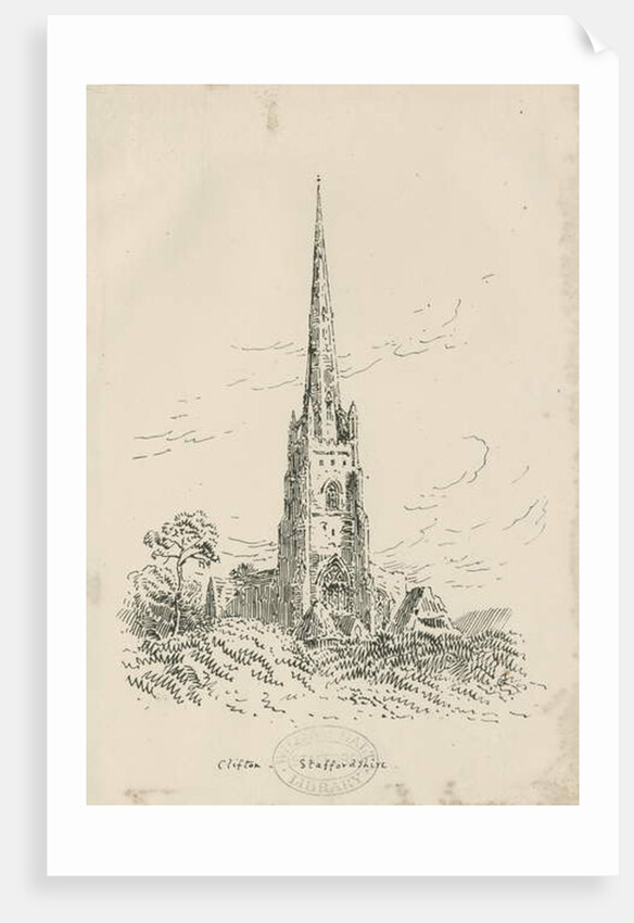 Clifton Campville Church by School English