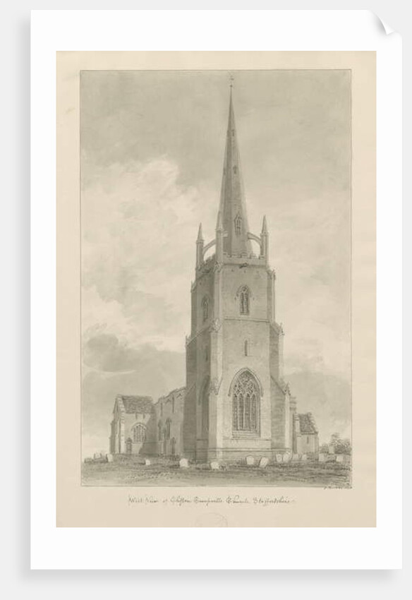 Clifton Campville Church by John Buckler