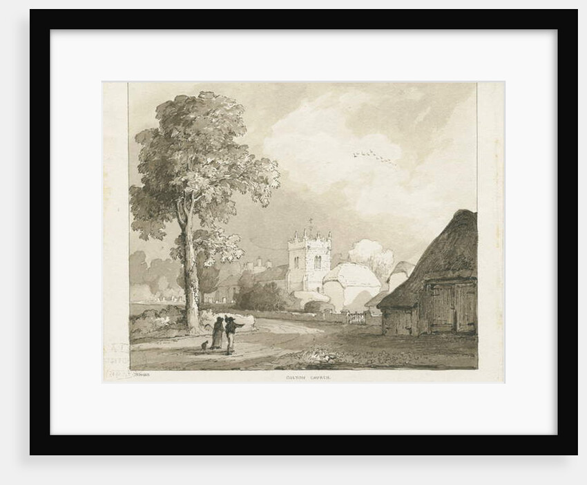 Colton Church by Thomas Peploe Wood