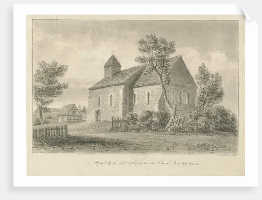 Coppenhall Church by John Buckler