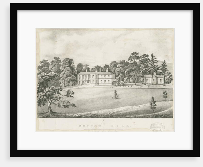 Cotton - Hall: lithograph, nd [19th cent] by Alfred Jolly Caldicott