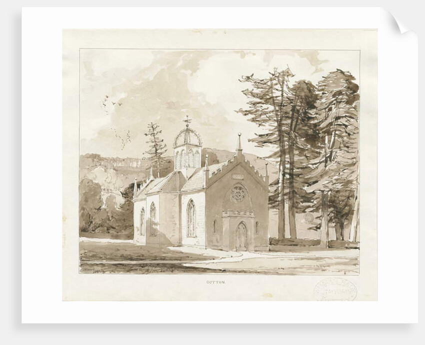 Cotton - Chapel of St. John Baptist by Thomas Peploe Wood