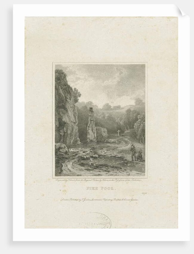 Dovedale - [Charles] Cotton's Fishing House by Charles Cotton