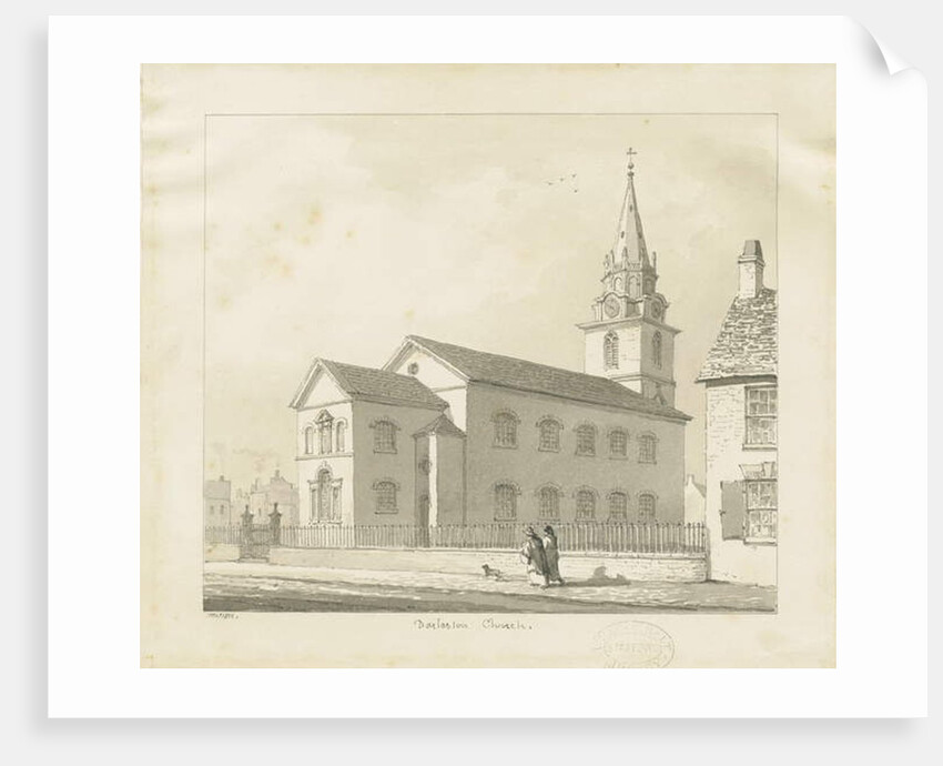 Darlaston Church by Thomas Peploe Wood