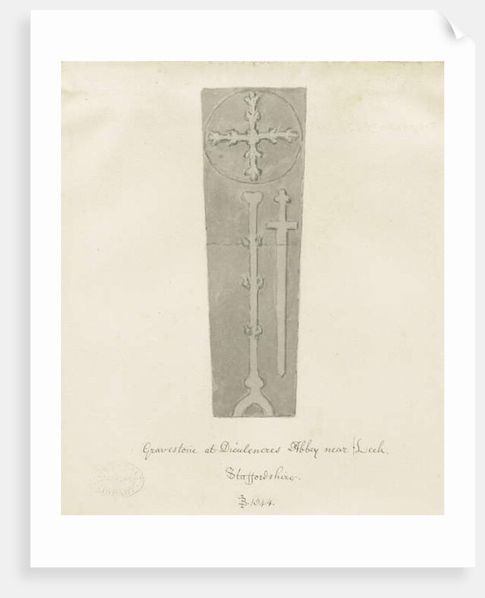 Dieulacres Abbey by John Buckler