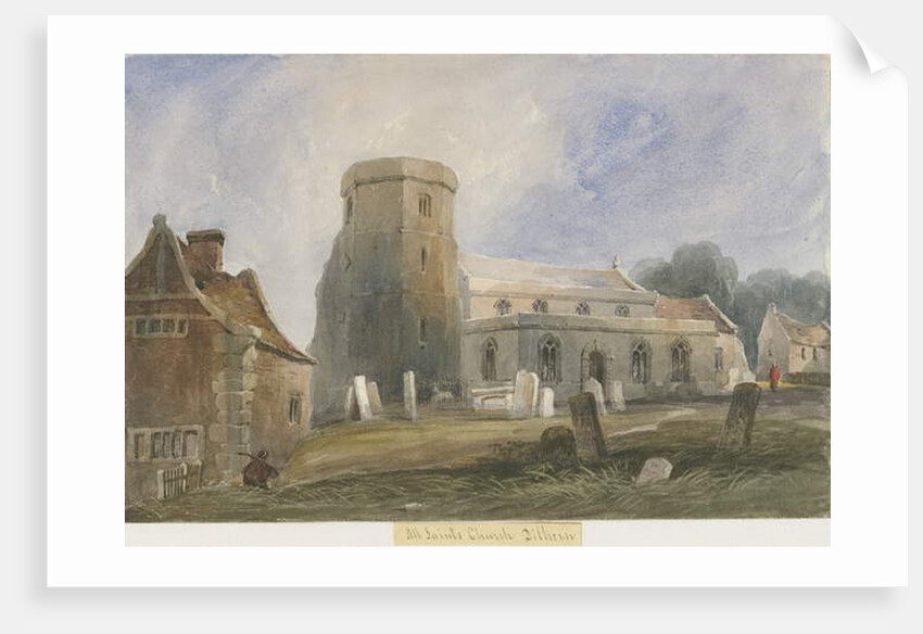 Dilhorne Church by Lewis John Wood