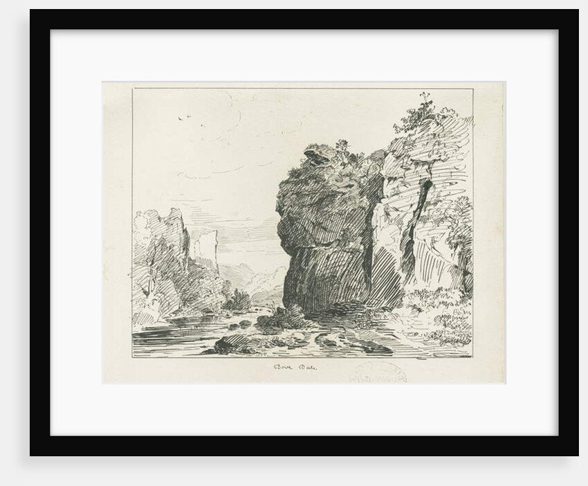 Dovedale - landscape by Thomas Peploe Wood