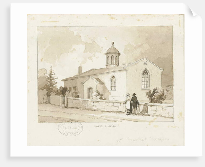 Drayton-in-Hales - Hales Chapel by Thomas Peploe Wood