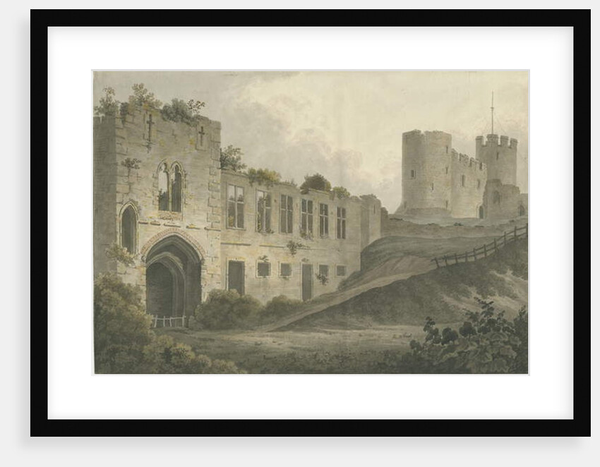 Dudley Castle - The Keep by John Buckler