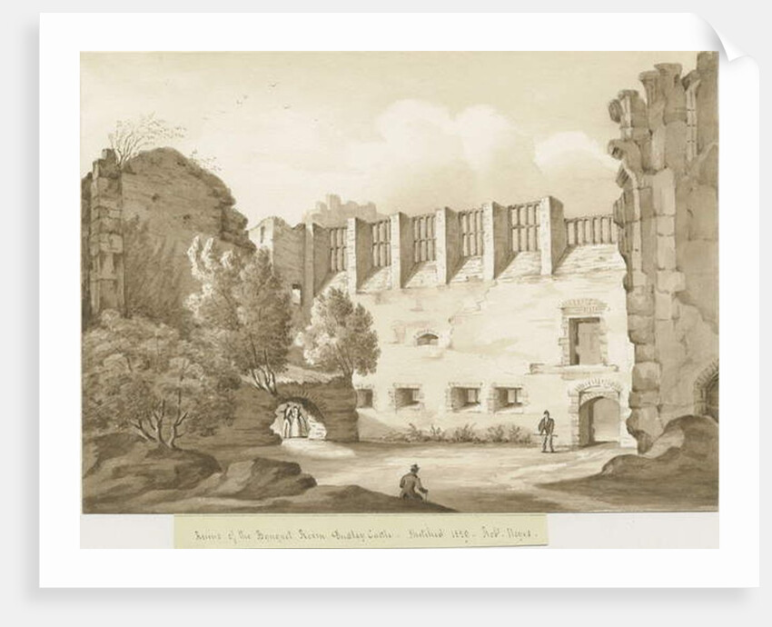 Dudley Castle - The Keep by Robert Noyes