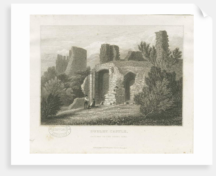 Dudley Castle - The Keep by William Radclyffe