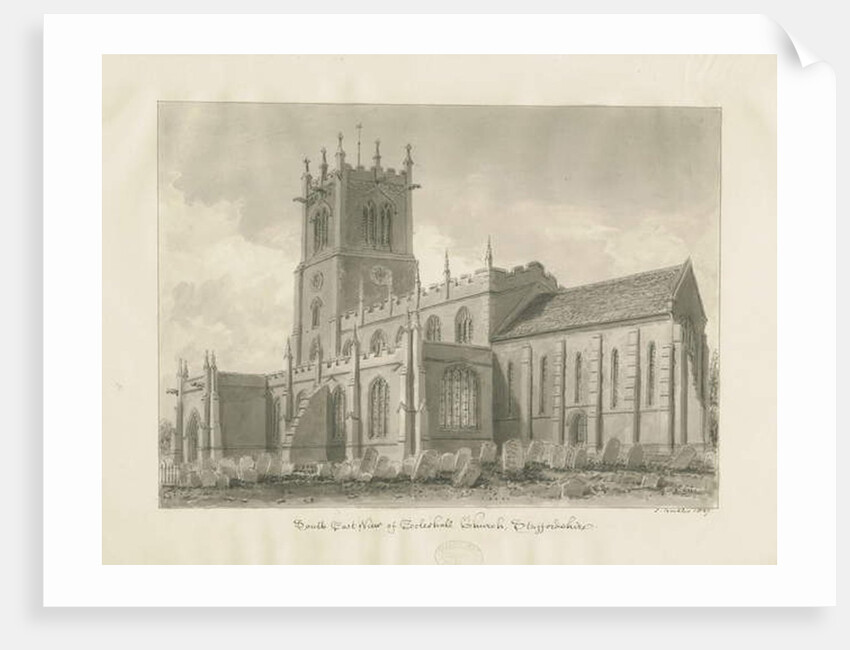 Eccleshall Church by John Buckler