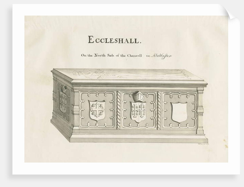 Eccleshall - Tomb of Bishop Sampson by John Robert Fernyhough