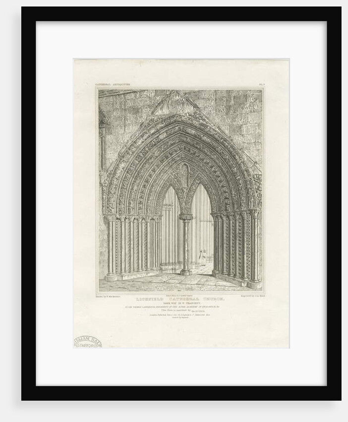 Lichfield Cathedral by John Britton