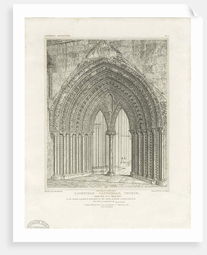 Lichfield Cathedral by John Britton