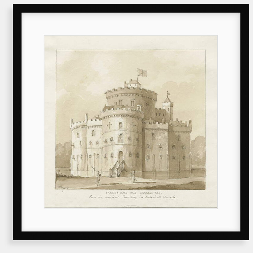 Eccleshall - 'Eagles Hall' by Thomas Peploe Wood