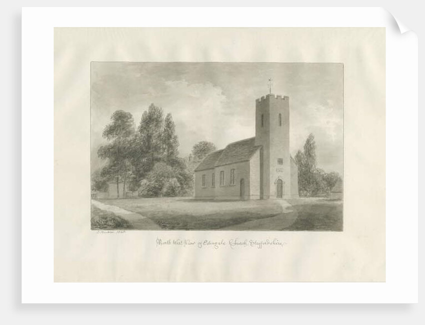 Edingale Church by John Buckler