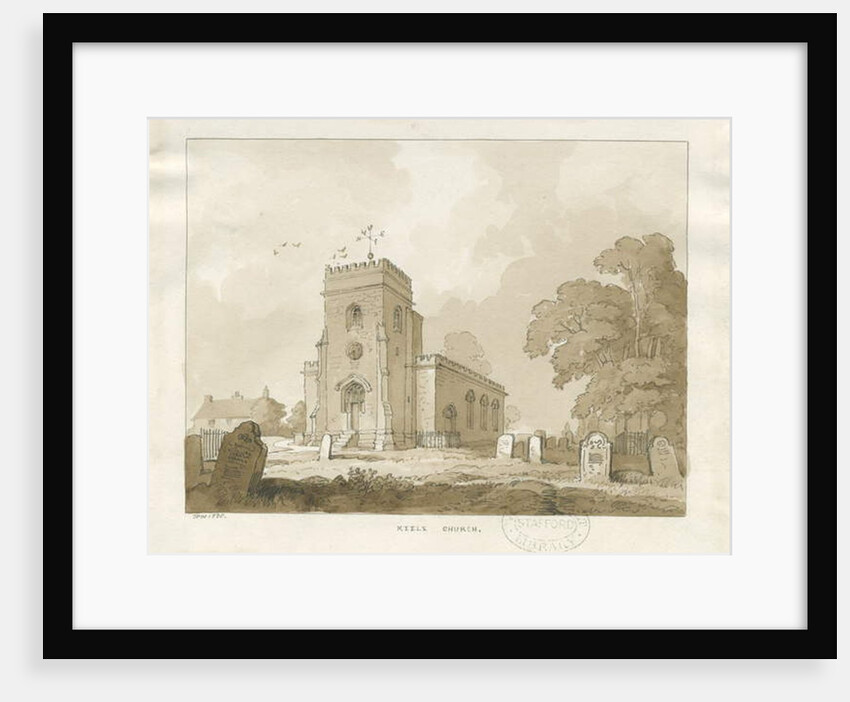 Keele Church by Thomas Peploe Wood