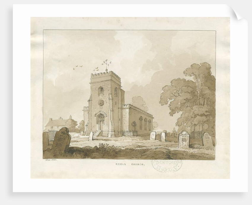 Keele Church by Thomas Peploe Wood
